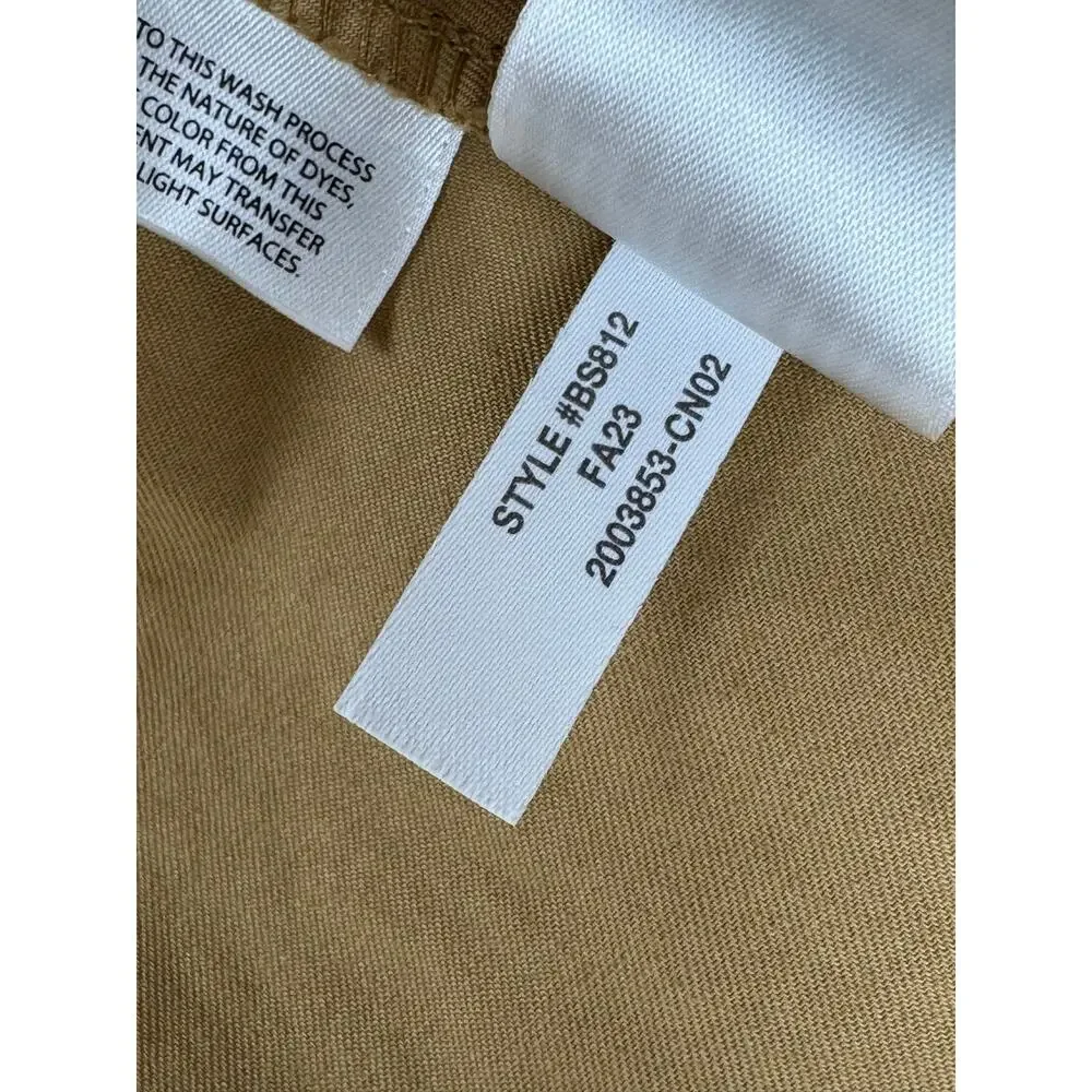 NWT J.Crew Pleated A Line Chino Dress Honey Brown Cotton Size 4